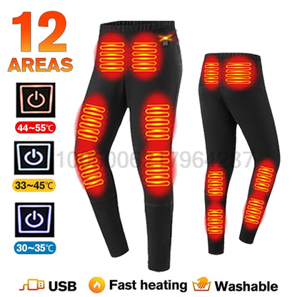 CozyWarm USB Heated Underwear Set