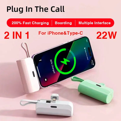 Mini Multipurpose Power Play Portable Charger