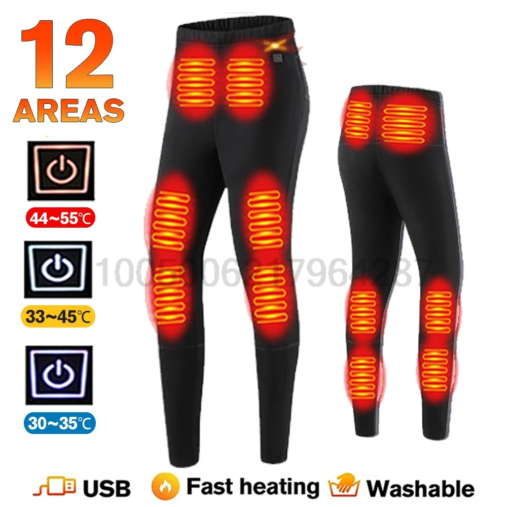 CozyWarm USB Heated Underwear Set