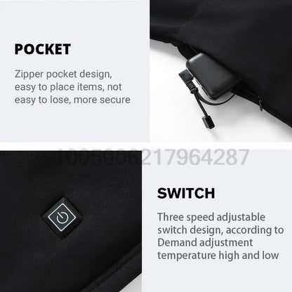 CozyWarm USB Heated Underwear Set